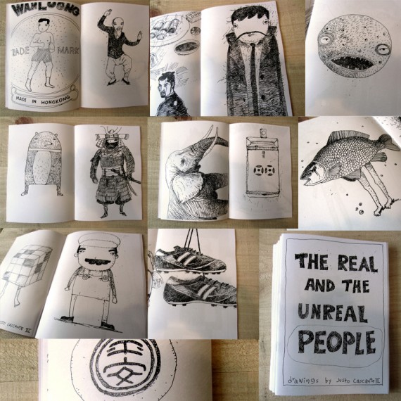 Zine - The real and unreal people -art zine