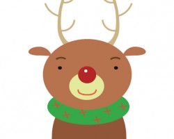 Free Reindeer Vector Character