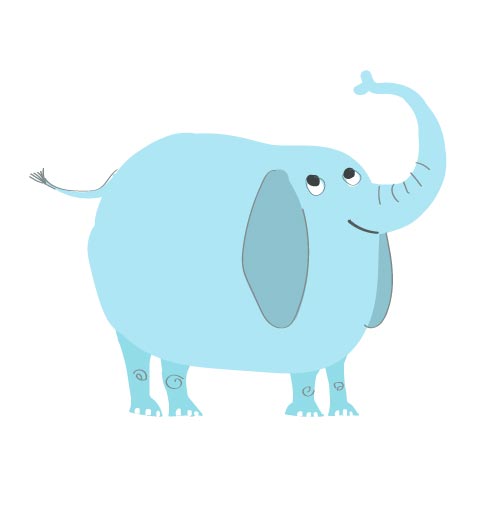 elephant stock vector